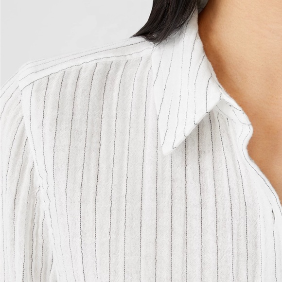 Eileen fisher 100% organic cotton blouse. - Picture 4 of 7